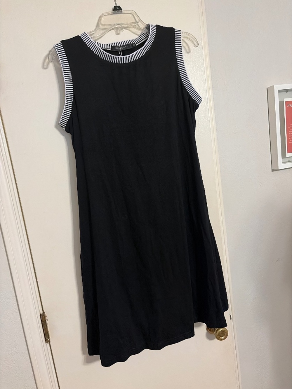 Black swing dress